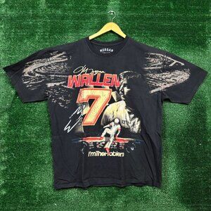 Morgan Wallen I'm The Problem Double Sided Racing T-Shirt Size 2XL